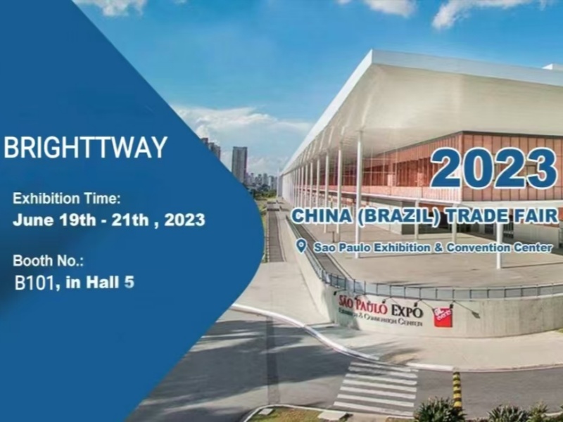 We will attand the China Trade Fair in Brazil.