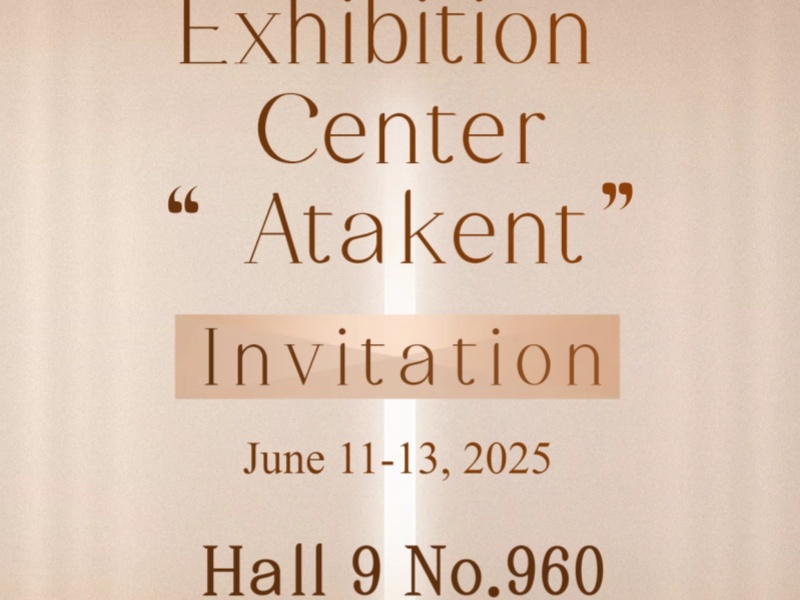 Join Us at Exhibition Center “Atakent”