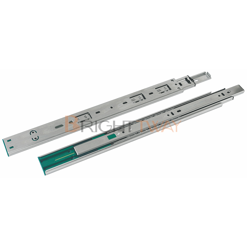 45mm full extension two -spring soft closing ball bearing slide (45-D6 )