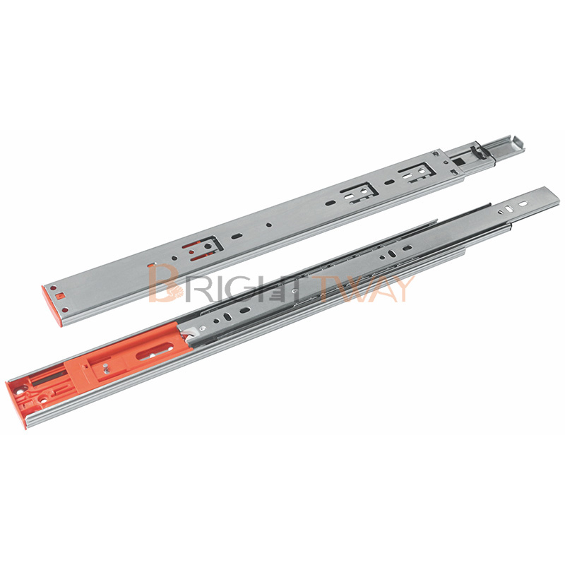 45mm full extension push to open ball bearing slide (45-E1F )